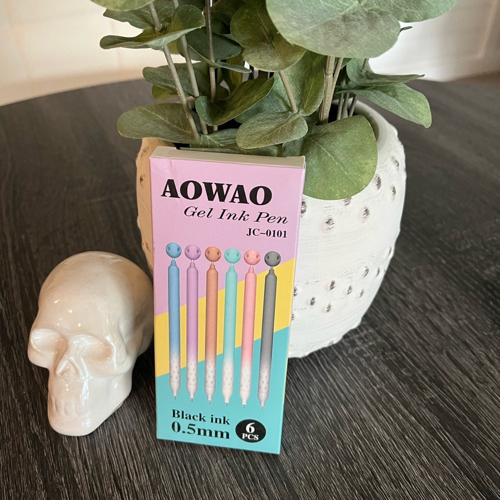 Pastel Gel Ink Pens - 6 Pack - Picture 1 of 2